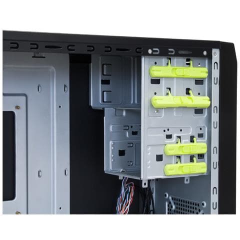 Case LG-01B-OP Midi Tower ATX Micro ATX USB 2X 2.0 USB 1x 3.2-A Colore Nero - Foto 5
