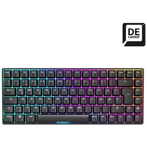 SKILLER SGK50 S3 tastiera Gaming USB QWERTZ Tedesco Nero - Foto 1
