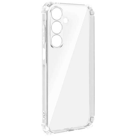 Cover Per Samsung Galaxy A15 Silicone Antishock Angoli Rinforzati, Trasparente - Foto 2