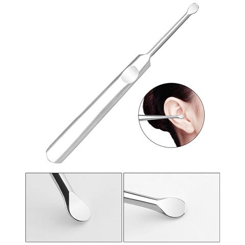 Set Manicure In Acciaio Inossidabile Con Lima Per Unghie, Spingi Cuticole, Pulisci Orecchie E Forchetta Per Cuticole - Foto 6