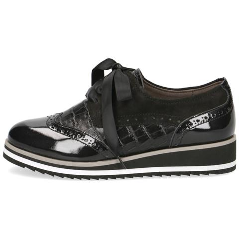 Casual Closed Wedges Black Scarpe Basse Pelle Scarpe Donna Nero Eu 37, 23300-25 019 - Foto 2