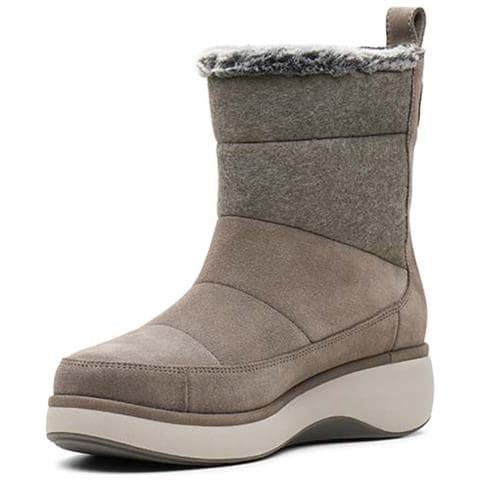 Un Vista Walk2, Stivali Da Donna In Pelle Marrone Con Bordo In Pelliccia 38 - Foto 3