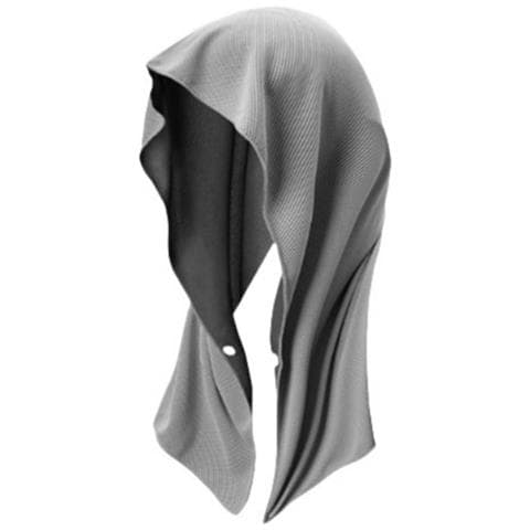 Foulard Asciugamano Sportivo Rrescante Per Palestra, Spiaggia, Campeggio E Attività All'aperto Grey - Foto 1