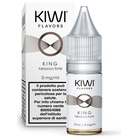 0mg - King - Liquido Pronto 10ml - Kiwi Vapor - Foto 1