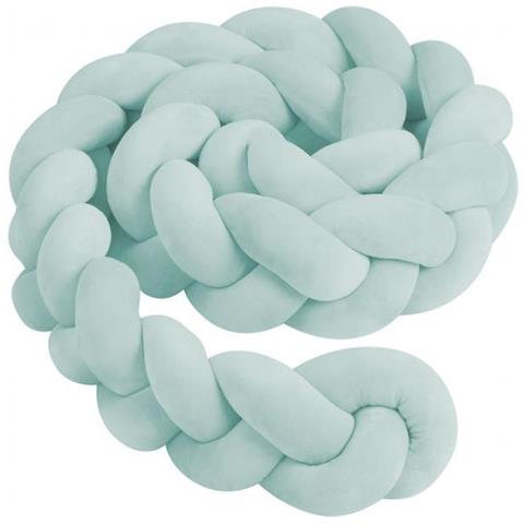 Treccia Paracolpi Per Culla E Lettino Menta - Foto 1