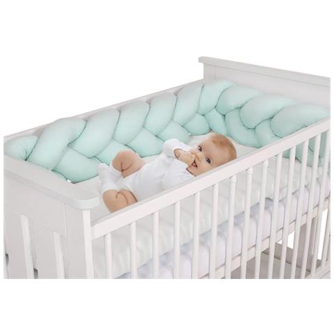 Treccia Paracolpi Per Culla E Lettino Menta - Foto 2