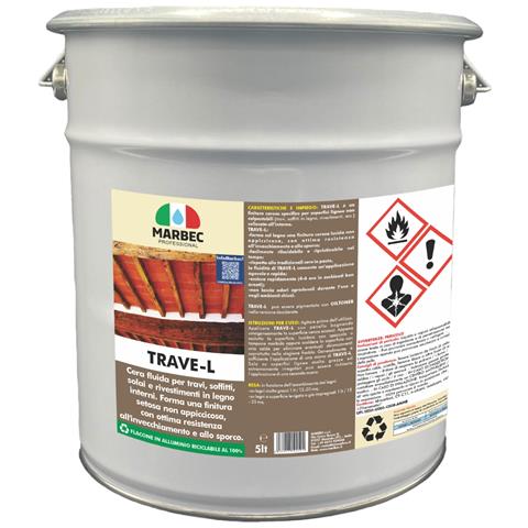 Trave-l 5lt - Finitore Ceroso Per Travi E Rivestimenti In Legno - Foto 1