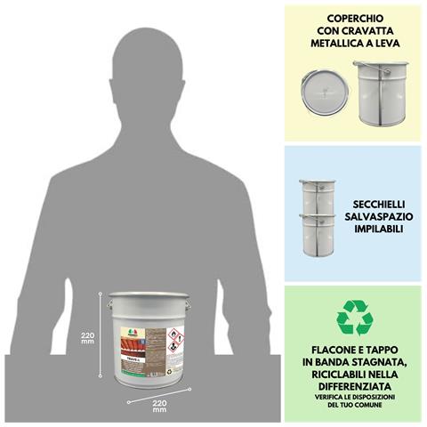 Trave-l 5lt - Finitore Ceroso Per Travi E Rivestimenti In Legno - Foto 3