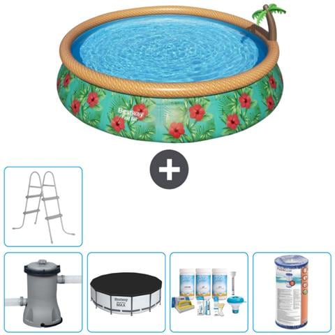 Piscina Fuori Terra - In Giro - 457x84 Cm - Multi - Include Accessori Coordinati Cb14 - Foto 1