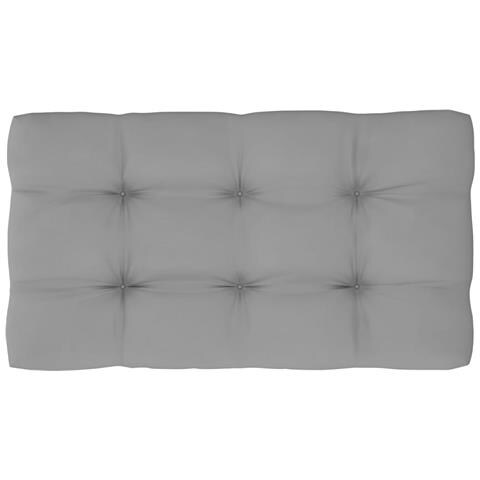 Divano Centrale Da Giardino Pallet Legno Pino Impregnato Grigio - Foto 8