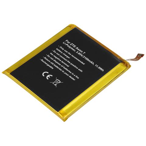 Batteria Di Ricambio Per Zte Axon 7 Li-polymer 3,85v 3100mah 11,9wh - Foto 1