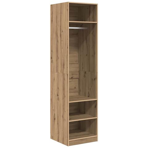 Guardaroba con lo scaffale rovere artigianale Legno multistrato - Foto 1
