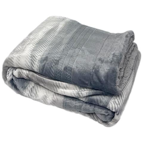 Plaid Morbido Stampato Coperta Calda Inverno Divano Sherpa Disegno Graphic Matrimoniale Graphic - Foto 1