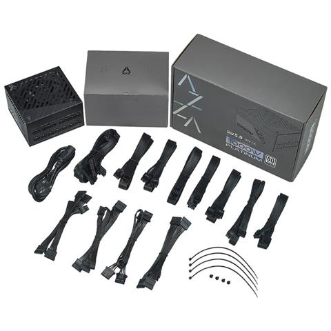 Platinium alimentatore per computer 1000 W 20+4 pin ATX ATX Nero - Foto 2