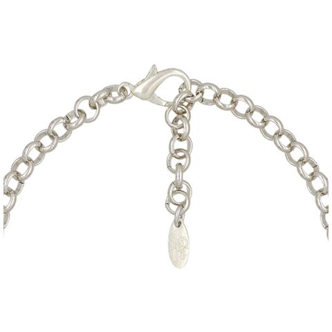 Collana ""tripla Catena"" In Argento Arancio-oro - Foto 2