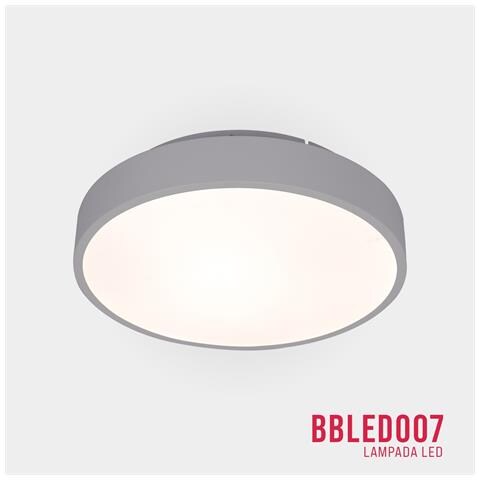 Lampadario Led 40w, Telecomando 2.4g, Luce Regolabile 1500lm Bbled007 - Foto 2