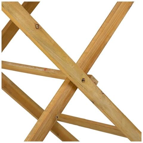 Tavolo In Legno Marrone 95,5x50,5x79,5h - Foto 8