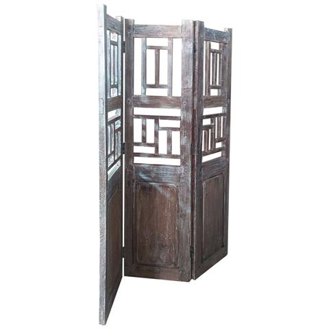 Paravento Legno Marrone114x3x176h - Foto 2