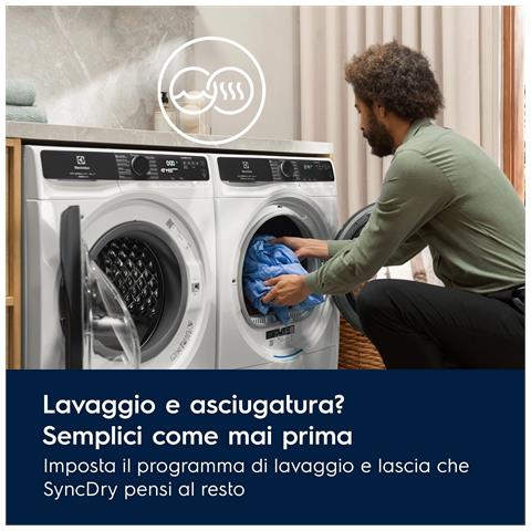 ASCIUGATRICE 9 KG CLASSE A EW9H59A MADE IN EUROPE - Foto 2