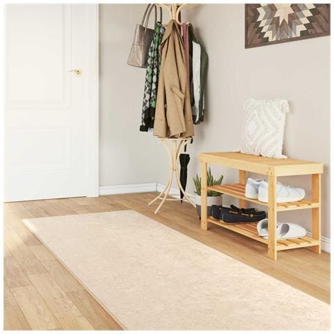 Tappeto Stampa Crema 250 x 100 cm Poliestere e PVC - Foto 2