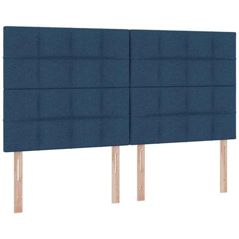 Letto con Contenitore Blu 180 x 200 cm Pelle Sintetica - Foto 9