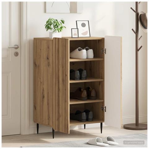 Mobile per scarpe ZWOLLE 59,5 x 39,5 x 91,5 cm - Foto 2