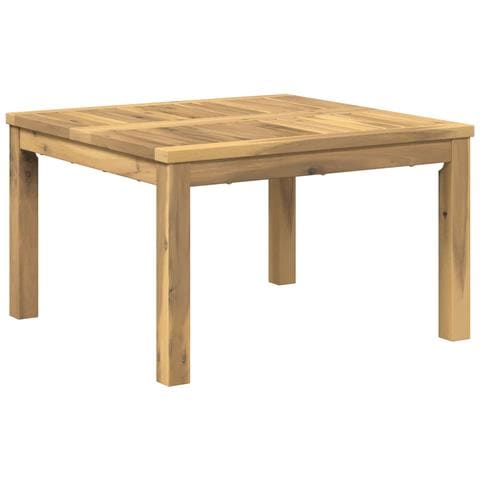 Tavolino da salotto Bianco 60 x 60,5 x 36 cm - Foto 1