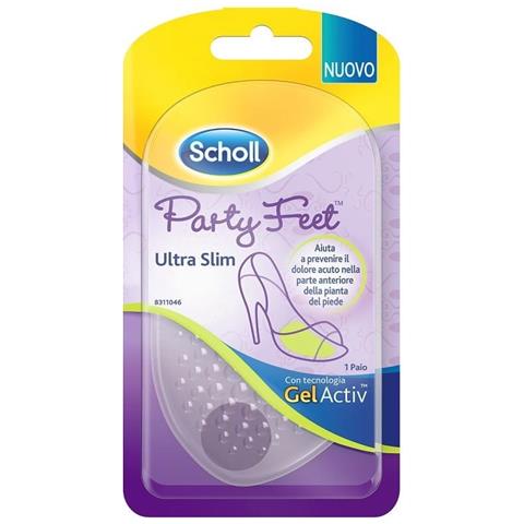 Plantare con Cuscinetto Party Feet Gel Activ Ultra Slim 1 Paio - Foto 1