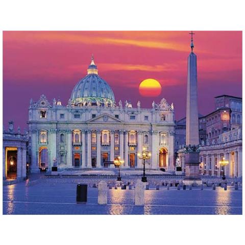Puzzle Basilica di San Pietro 3000 pz 121 x 80 cm Tarocchi 4005556170340 - Foto 4