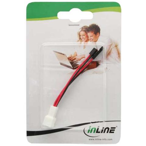 cavo alimentazione ventola 3pin da idc scheda grafica a 2mm o 2,54mm (no tachimetrico)  - Foto 2