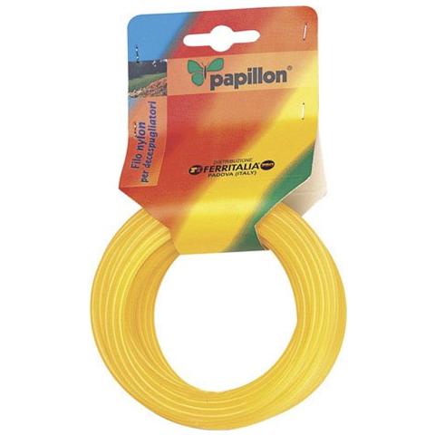 Filo nylon per decespugliatore 15 mt Ø : 2,4 mm Profilo: Tondo Papillon - Foto 2