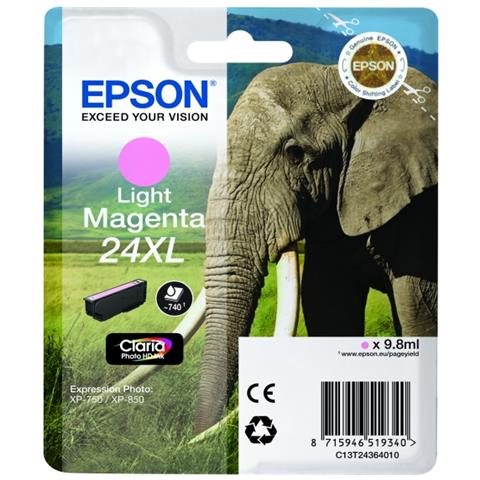 Claria Photo Hd Ink24xl Lgt Magenta Rf / Am Tags - Foto 1
