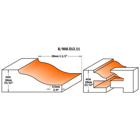 Set Tre Frese Per Cucina Cmt Art. 900.513.11 - Foto 2