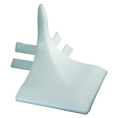 Raccordo Angolo Esterno Angolare Profilo Raccordo Igienico Pvc Bianco - Foto 2