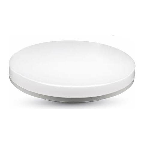 Plafoniera Led Smd 15w Trimless Soffitto Circolare Ip44 1250lm Vt-8033 - Sku 1388 Bianco Caldo 3000k - Foto 1