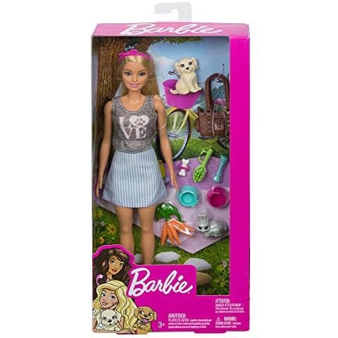 Barbie - Bambola Con Cuccioli Giocattolo Per Bambini 3+ Anni, Fpr48 - Foto 2