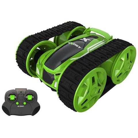 Exost Mini Flip Tank Remote Control Car - 20261 - Scala 1:34 - Assortimento 2 Colori Rosso O Verde - Foto 2