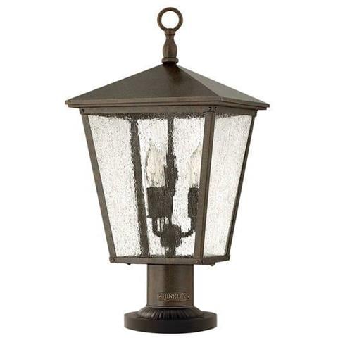 Piantana Da Esterno A 3 Luci Regency Bronze Ip44, E14 - Foto 1