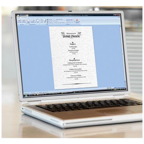 Structure Paper Dp607 - Two-sided Parchment Paper - Grau - A4 (210 X 297 Mm) - 90 G / m2 - 100 Blatt (dp607)  - Foto 3