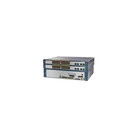 Cisco 48U CME Base+Cue-Phone FL w / 6BRI, SNMP, H. 323, SCCP, SIP, Ethernet, Fast Ethernet, LEAP, TKIP, WPA, WPA2, RADIUS, Radio SSID, EAP, 445 x 356 x 89 mm - Foto 2