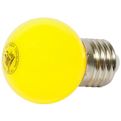 S21-LED-000731 1W E27 A+ Giallo lampada LED - Foto 1