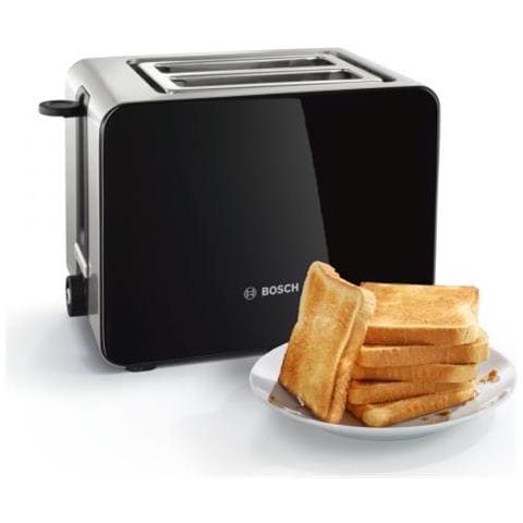 TAT7203 2fetta / e 1050W Nero, Acciaio inossidabile tostapane - Foto 2