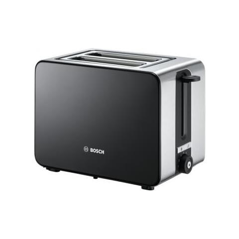 TAT7203 2fetta / e 1050W Nero, Acciaio inossidabile tostapane - Foto 1