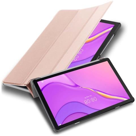 Custodia Per Tablet Compatibile Con Huawei Matepad T 10 (9.7 Zoll) / T 10s (10.1 Zoll) In Oro Rosa Pastello - Coperchio Protettiva Ultra Sottile Senza Funzione Auto Wake Up E Stand - Foto 1