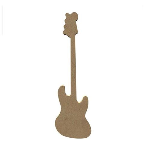 Chitarra Di Legno Mdf Per Decorare - 15 Cm - Foto 1