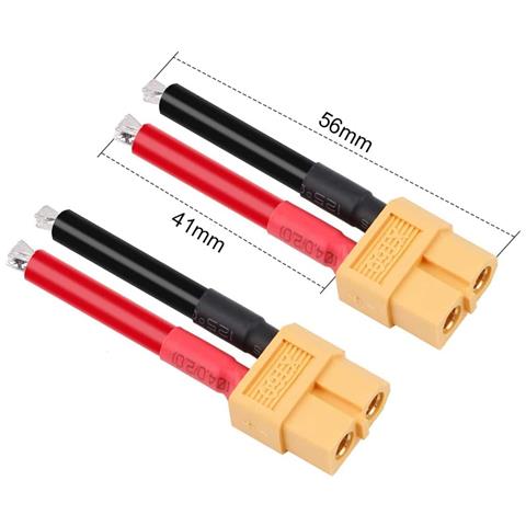 6 Coppie Cavi Connettore Xt60 Femmina E Maschio Spina 12awg Filo Di Silicone Con Cappuccio Protettivo Per Rc Drone Caricabatteria Per Auto Lipo - Foto 6