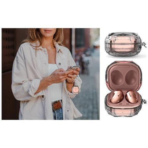 Custodia Protettiva Per Samsung Galaxy Buds Live/2/pro/2 Pro Transparent - Foto 4