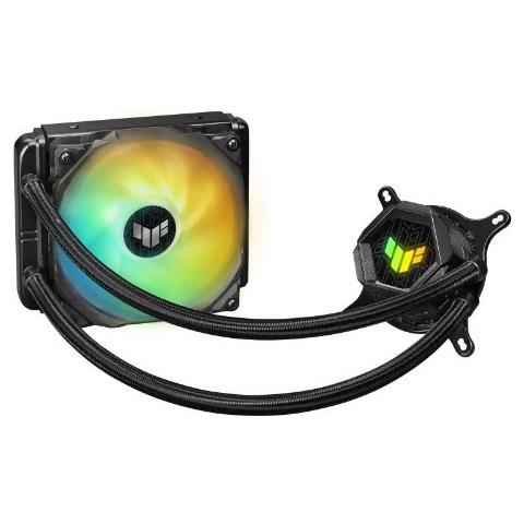 TUF GAMING LC 120 ARGB Processore Raffreddatore di liquidi tutto in uno 12 cm Nero 1 pz - Foto 1