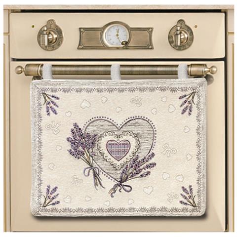 Copriforno Cucina Universale Cinigliato Copertura Decorazione Forno Dis. Lavanda - Foto 1