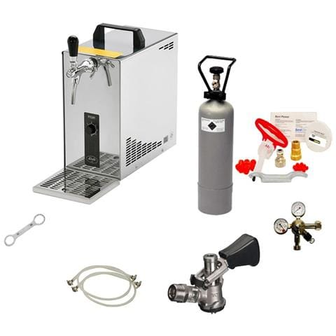 Set Completo Spillatore Birra Dispenser Birra Macchina Per Birra - Pygmy 25 1-linea 35 Litri /h - Green Line Keg Type A - Foto 6